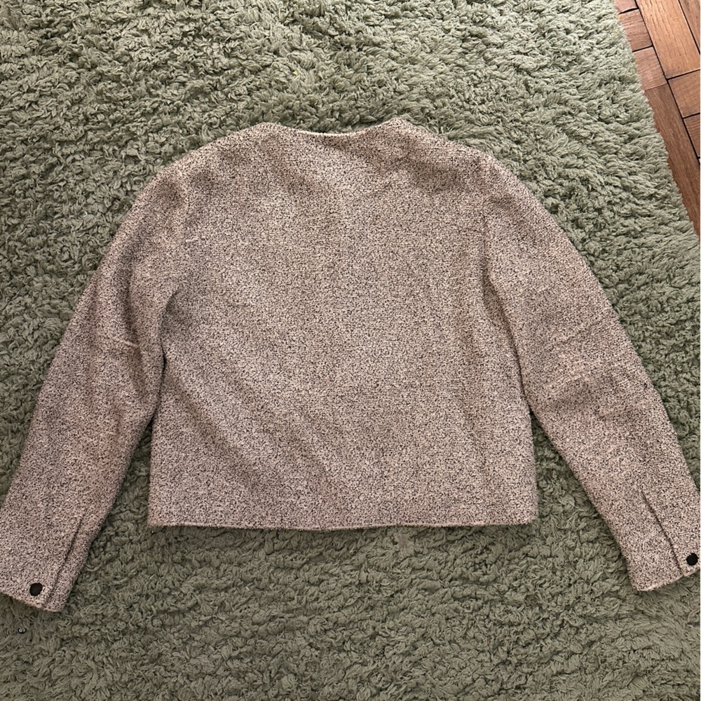 Rag & Bone Black and White Tweed Style Blazer Coat Size 2 - Picture 9 of 16